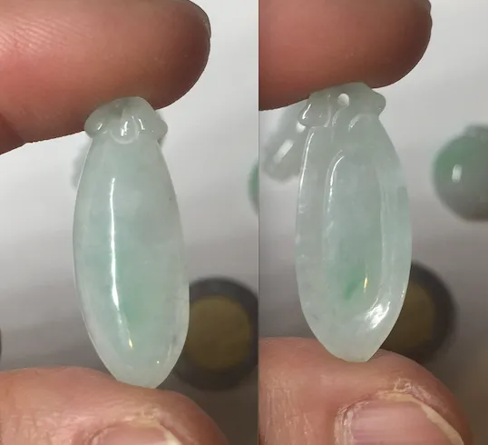 100% natural type A icy watery sunny green/purple/clear small Jadeite Jade pendant group BL47