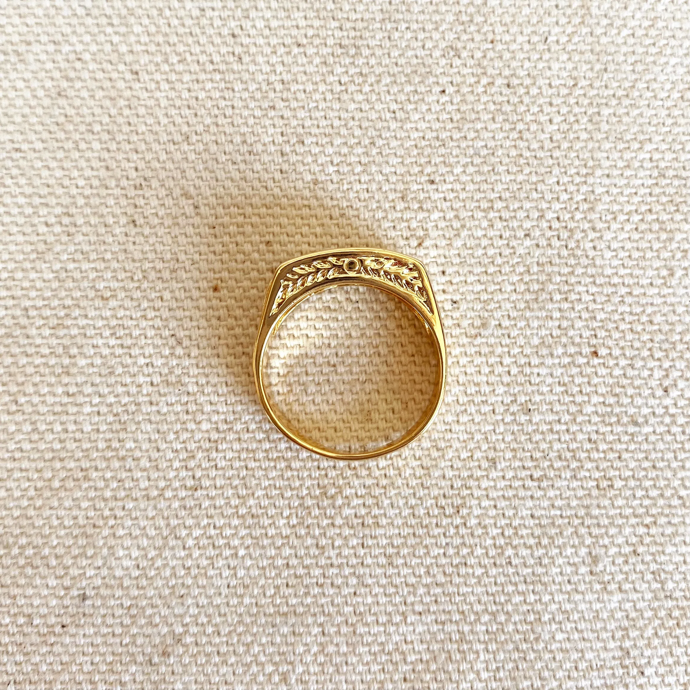 18k Gold Filled Boho Pinky Ring