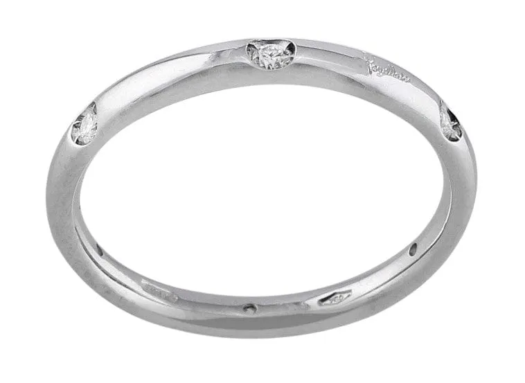 18k White Gold Pomellato Diamond Band