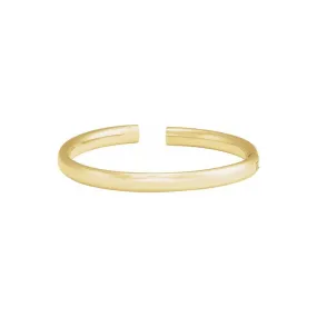 6MM OPEN HINGED BANGLE BRACELET