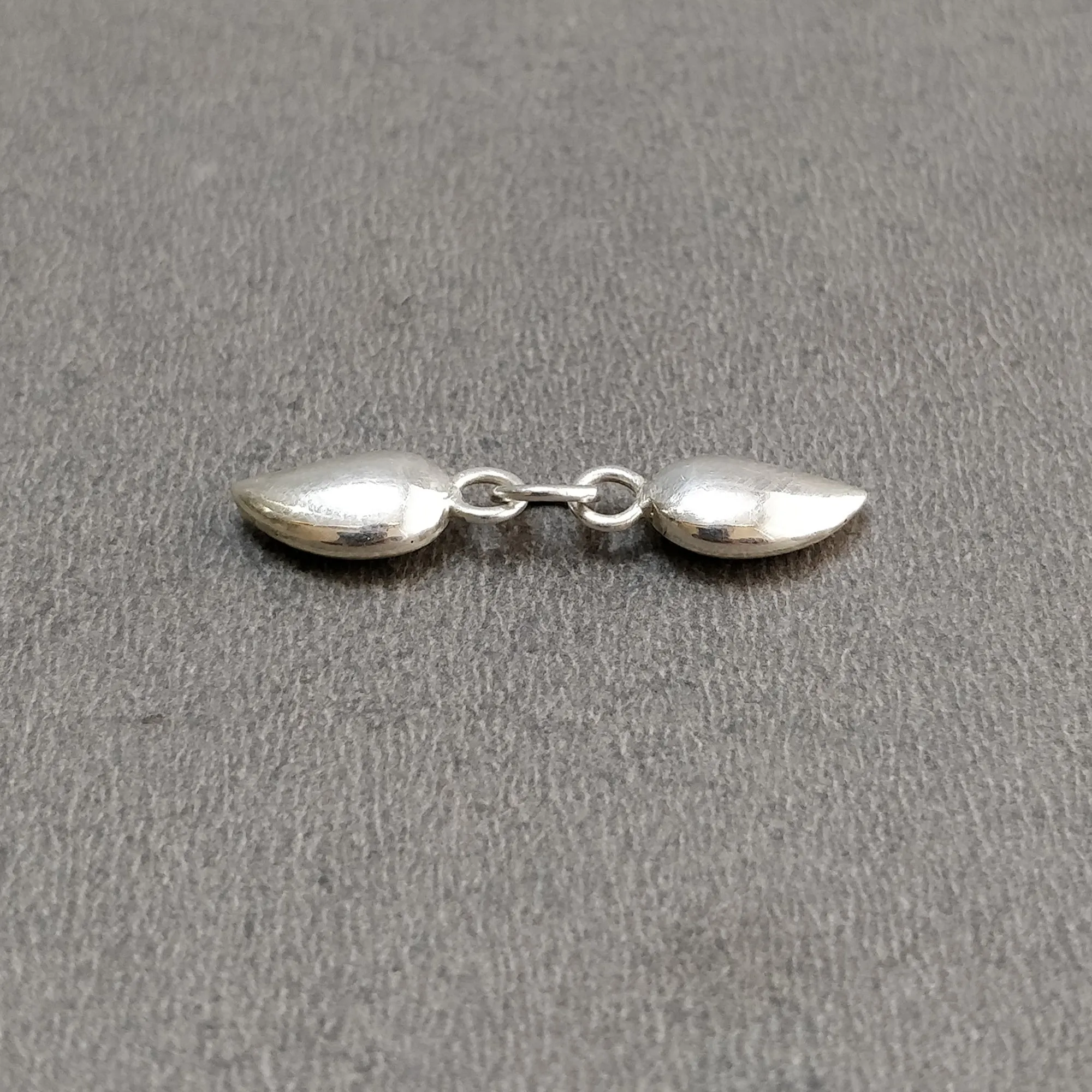 925 Sterling Silver Connectors : Fashion Mini And Regular Size Double Leaf Connectors For Jewellry