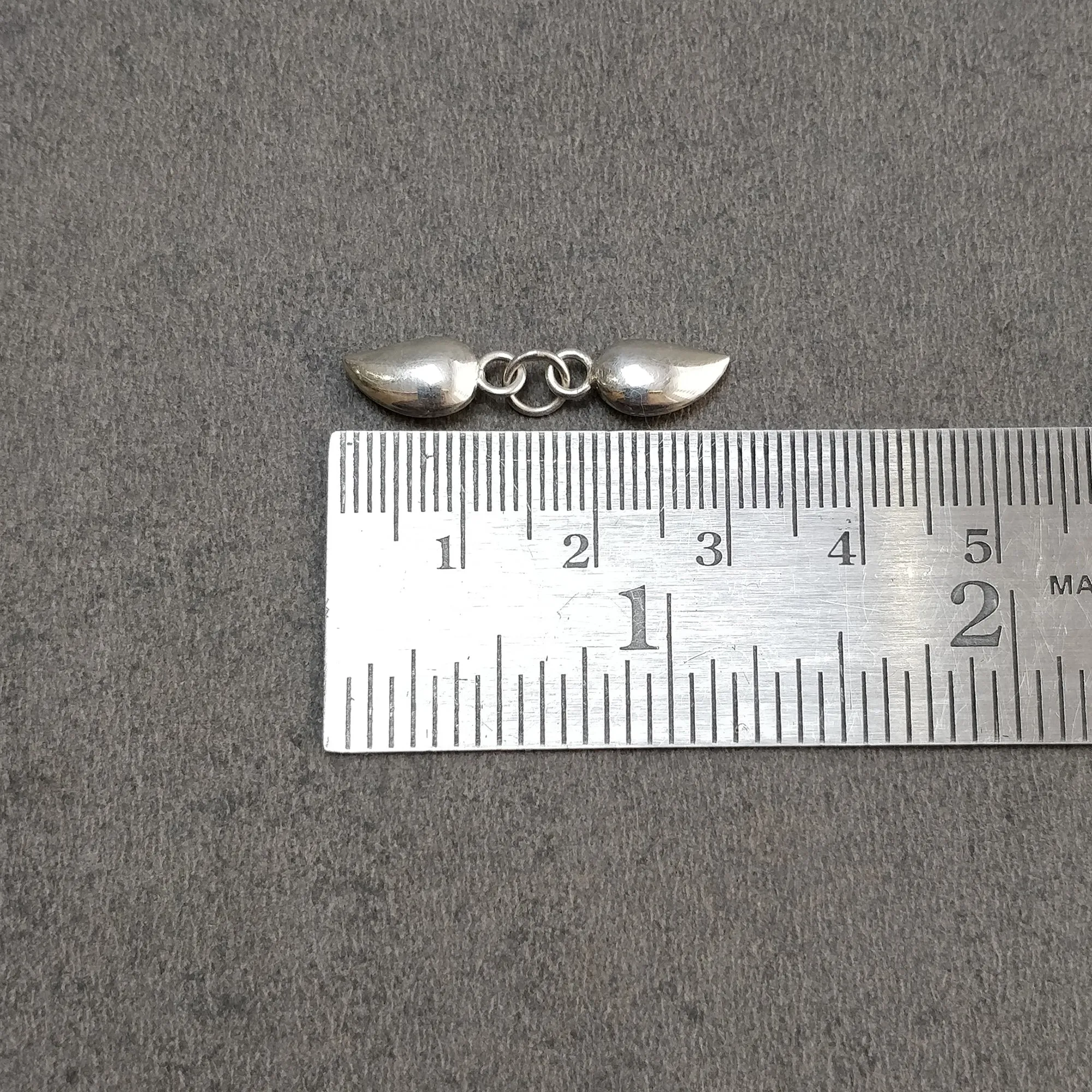 925 Sterling Silver Connectors : Fashion Mini And Regular Size Double Leaf Connectors For Jewellry