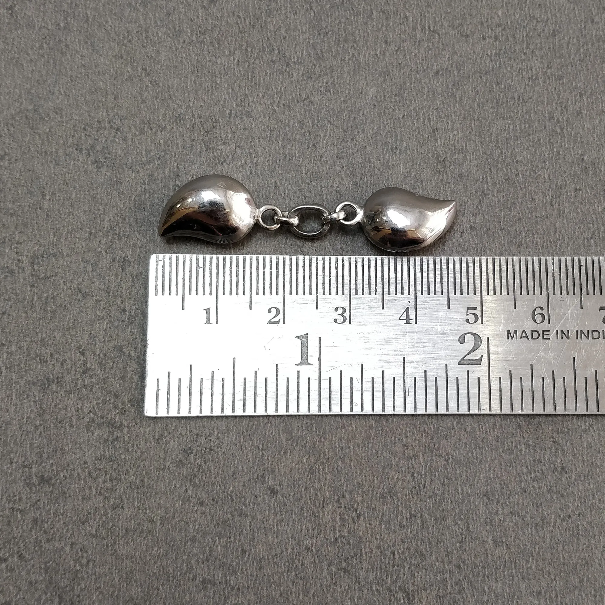 925 Sterling Silver Connectors : Fashion Mini And Regular Size Double Leaf Connectors For Jewellry