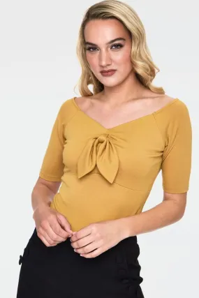 Anika Tie Front Pullover Top