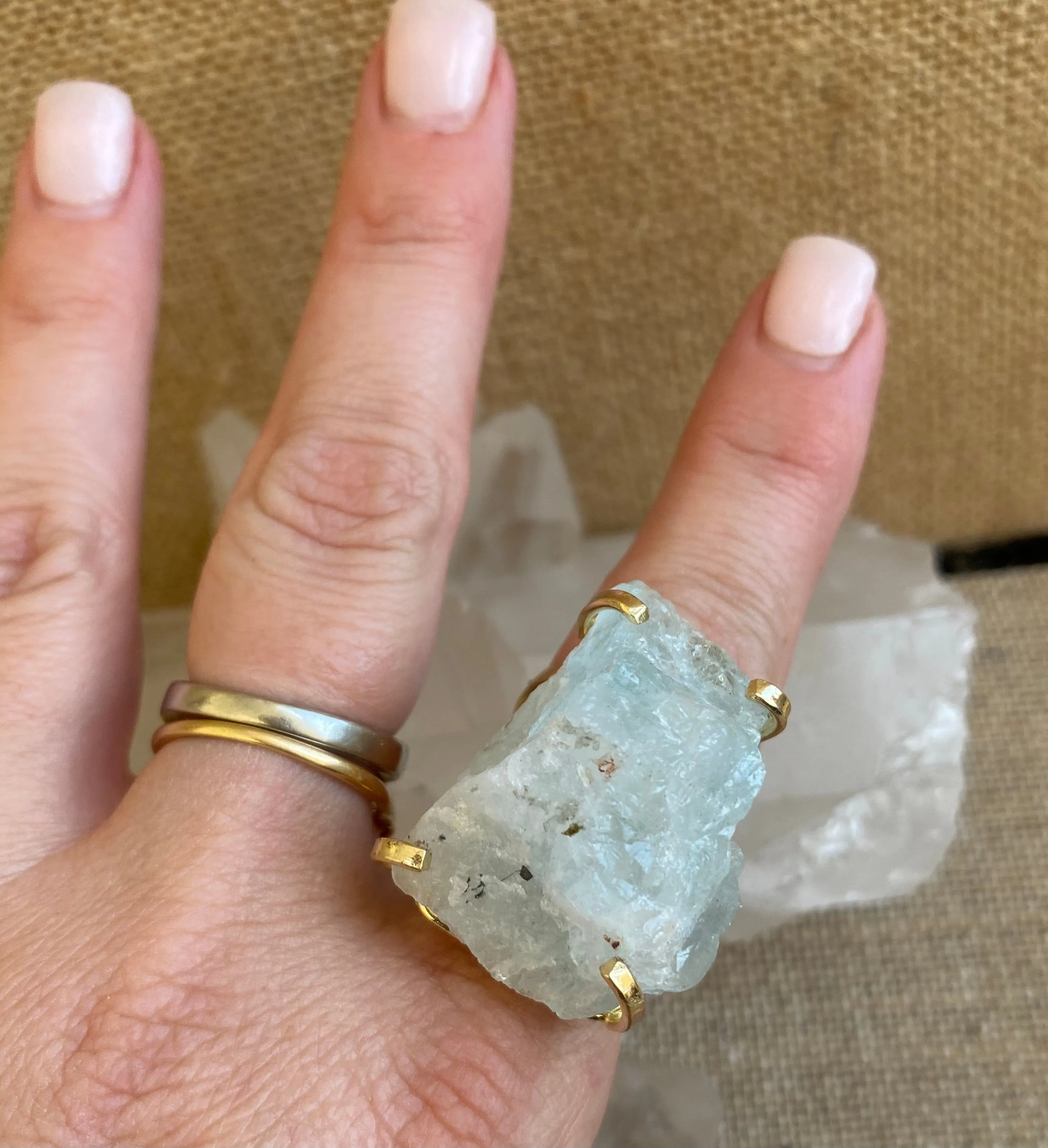 Aquamarine Ring #53