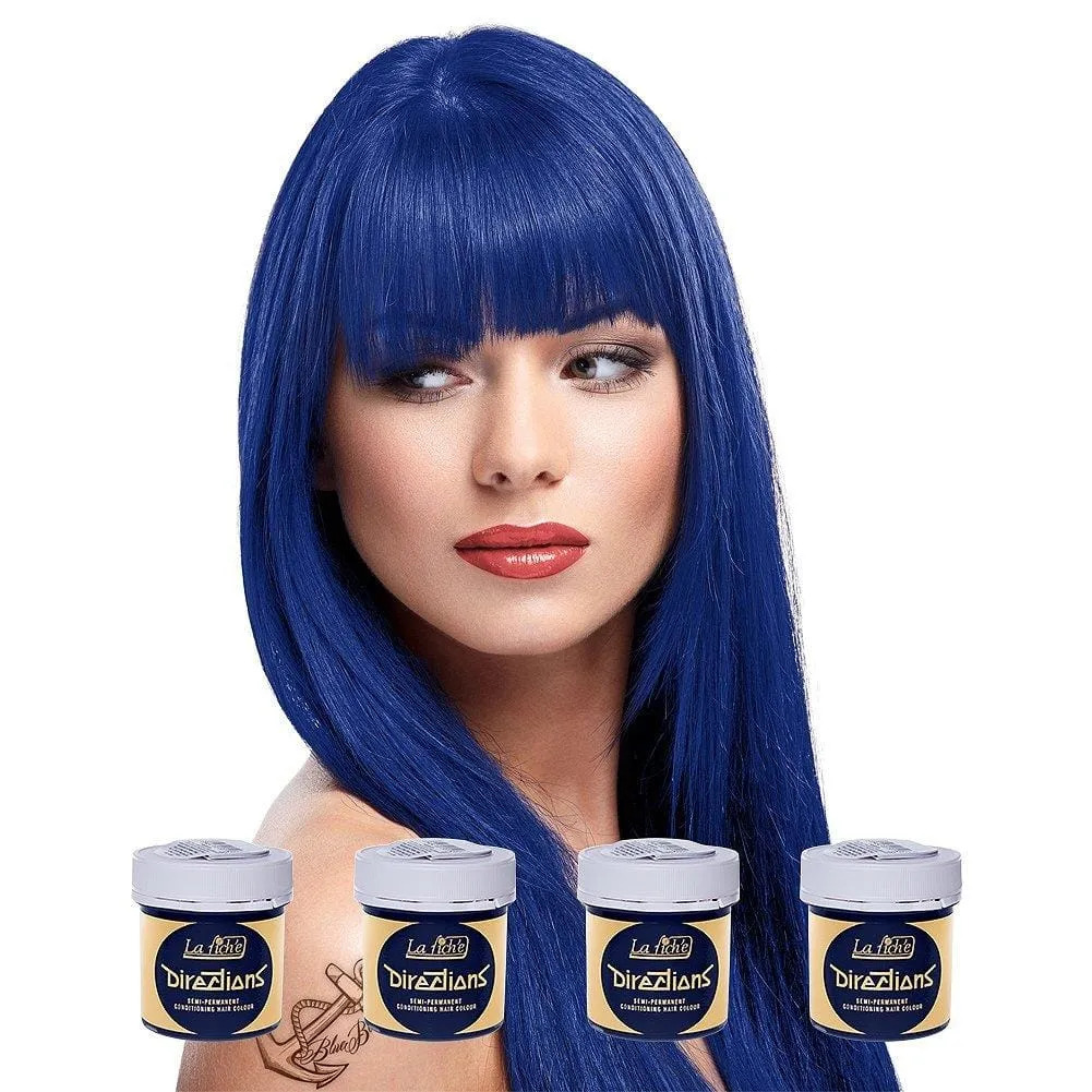 Atlantic Blue Directions Semi-Permanent Hair Colour