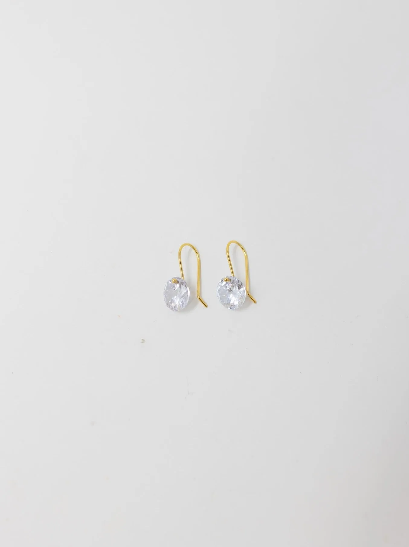 Big Cubic Drop Earrings