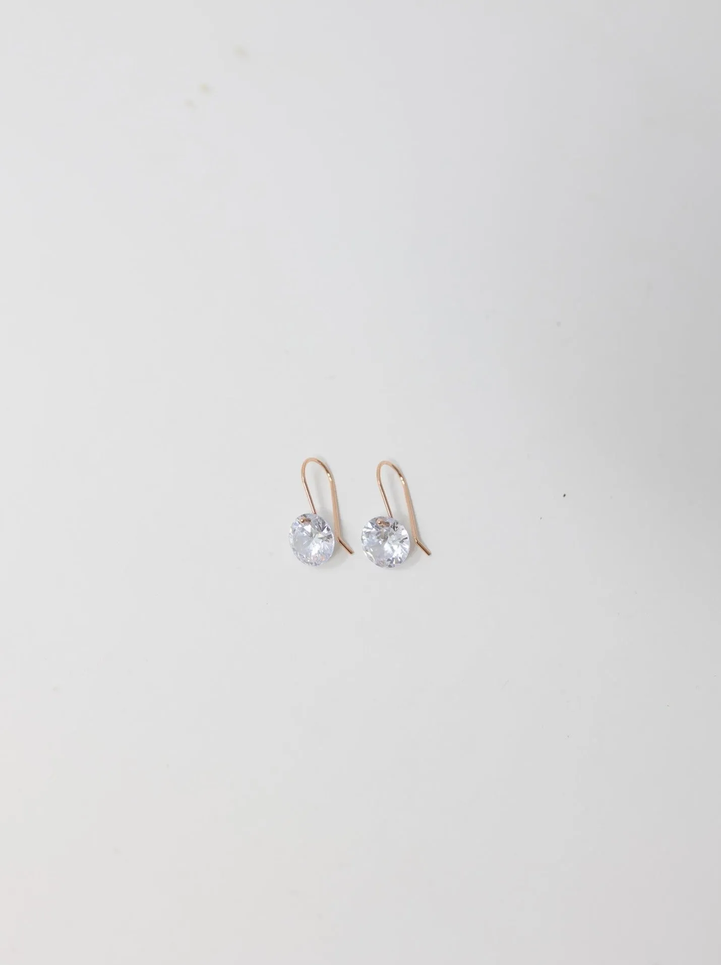 Big Cubic Drop Earrings