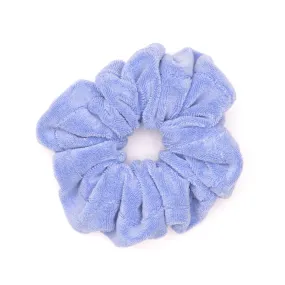 Blue Terry Scrunchie