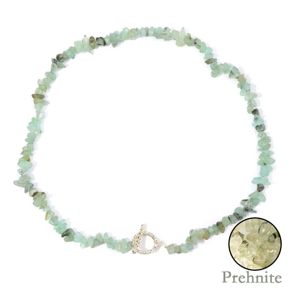 Boho Fashion Aventurine and other Stone Chips Choker