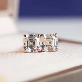 Classic Asscher Cut Earrings