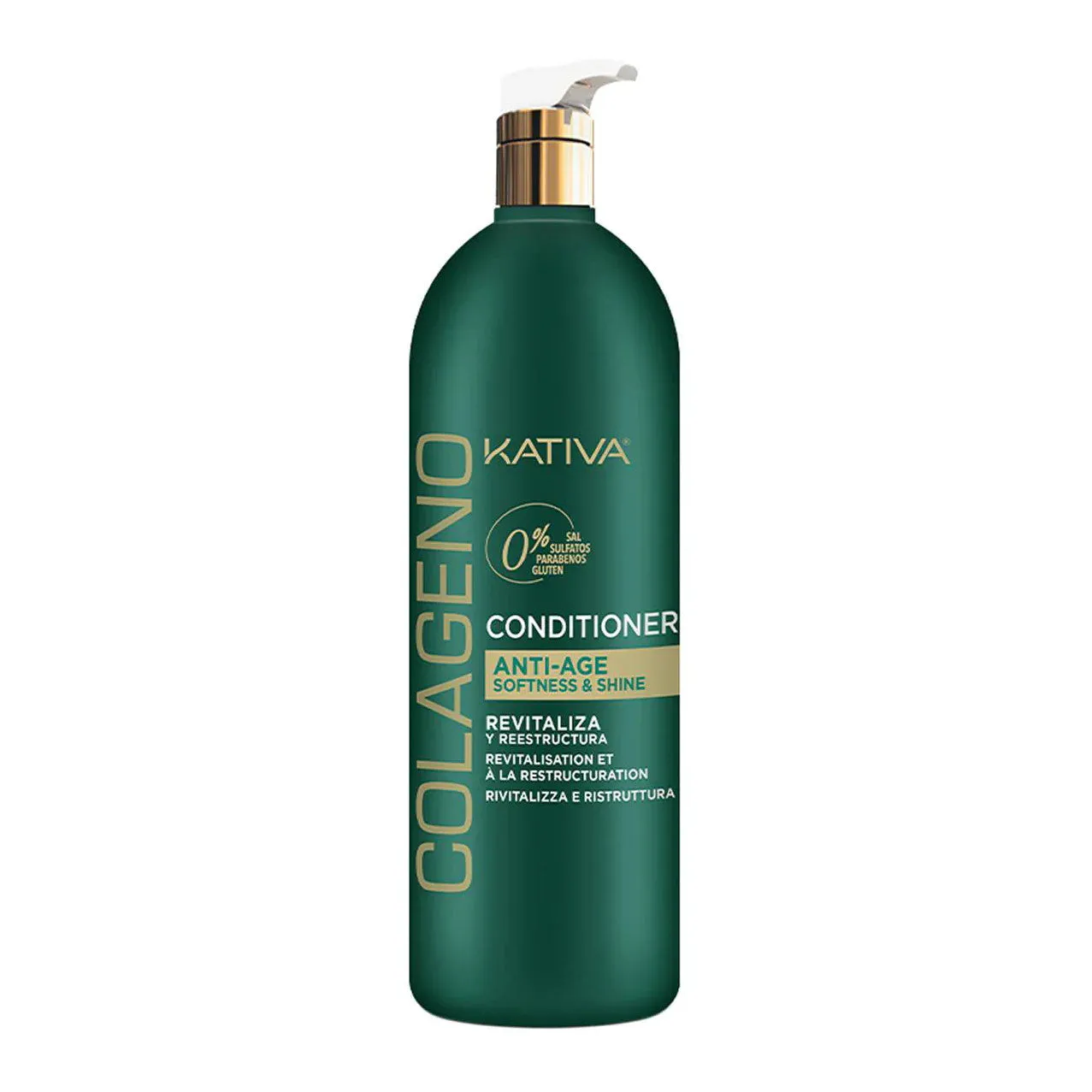 Colageno Anti-Age Conditioner for Damaged Hair 1000ml By Kativa