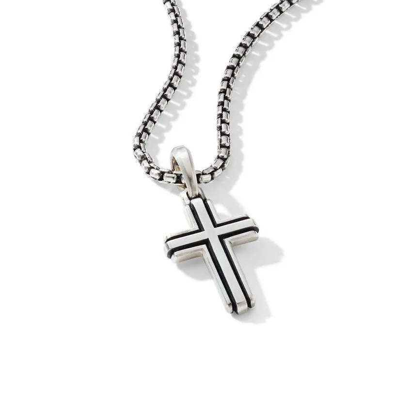 David Yurman Deco Cross Pendant