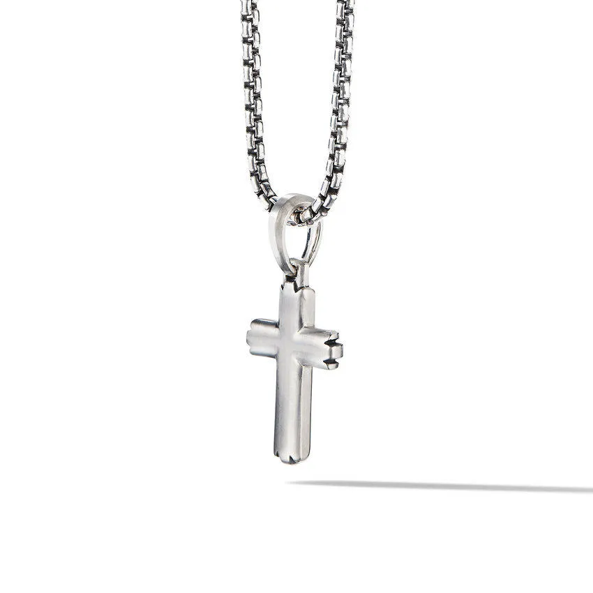 David Yurman Deco Cross Pendant