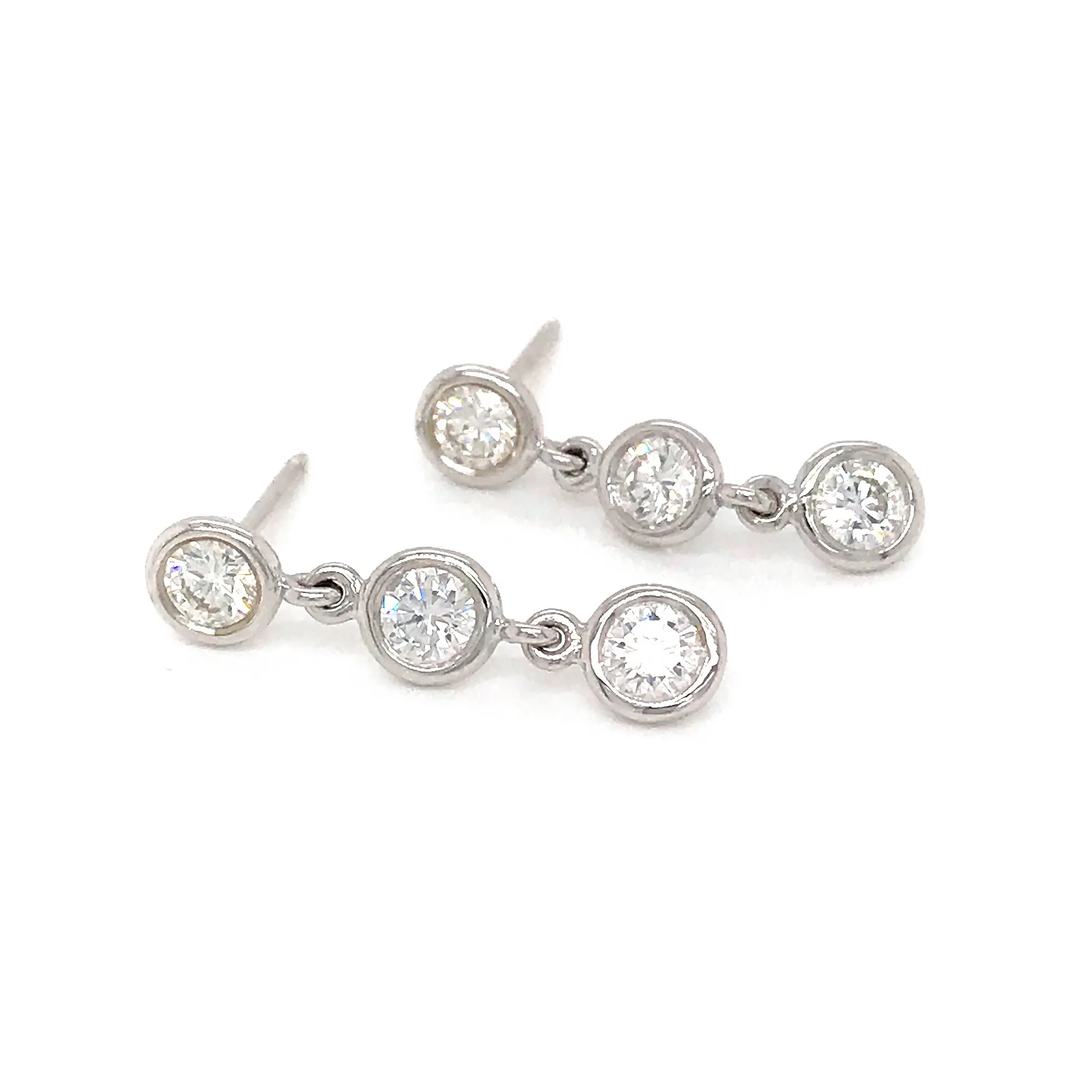 Diamond Drop Earrings