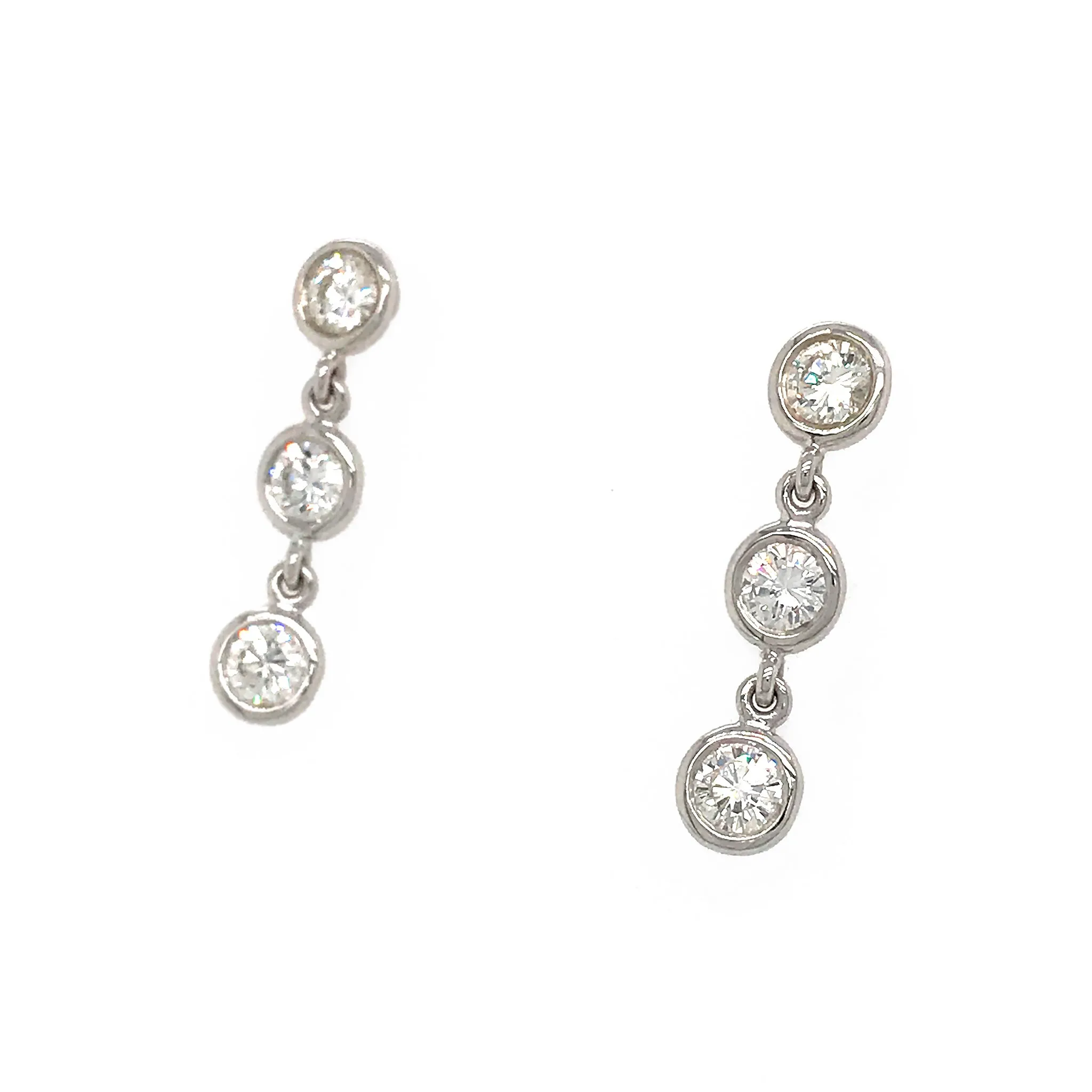 Diamond Drop Earrings