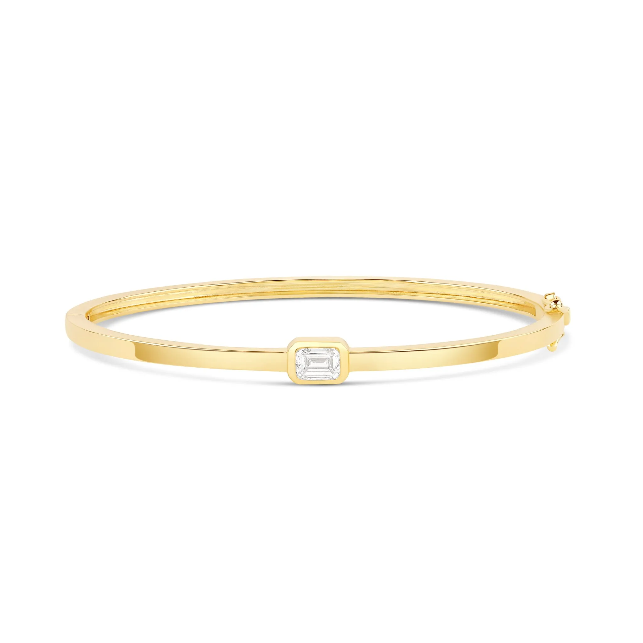 Full Solid Diamond Mixed Shape Bangle