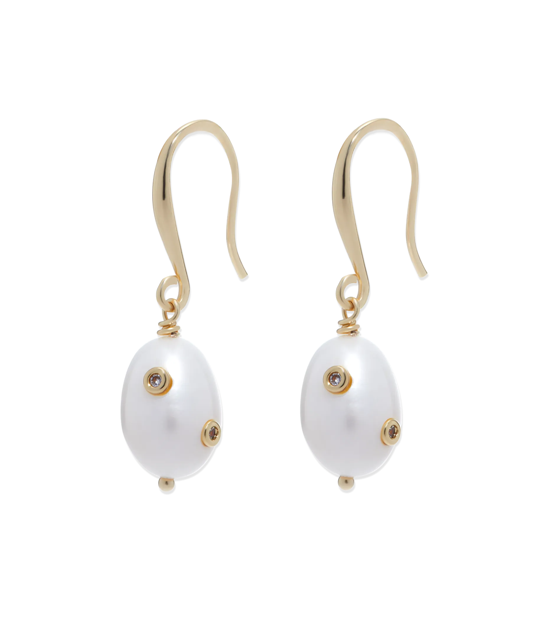 Geneva Pearl Drop Earrings