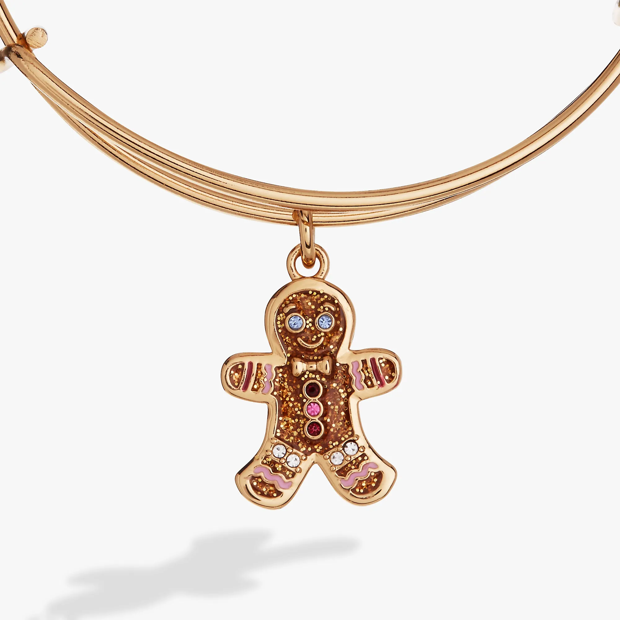 Gingerbread Cookie Charm Bangle