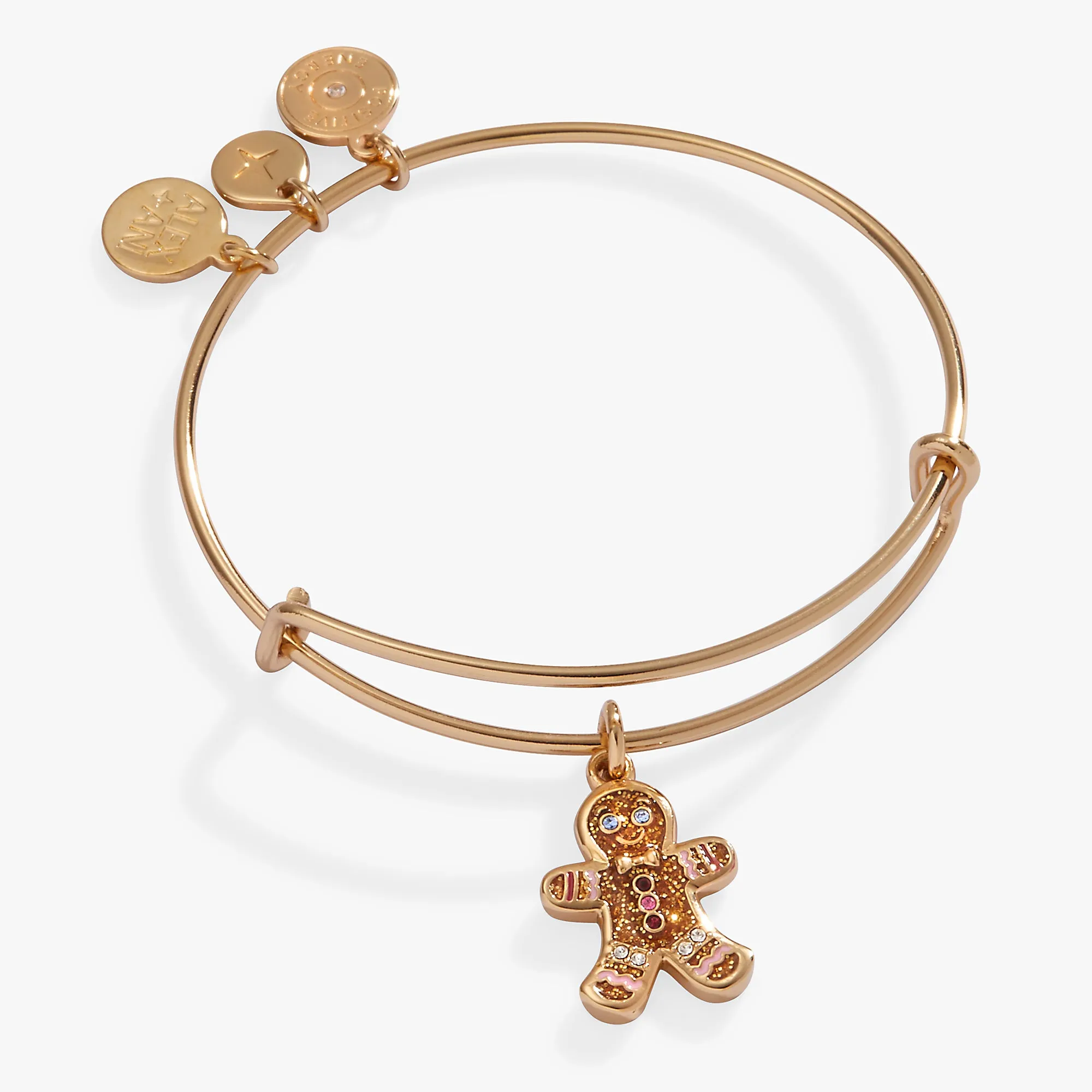 Gingerbread Cookie Charm Bangle