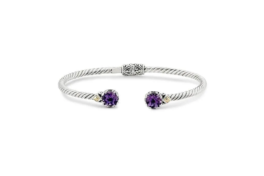 Glow Bangle- Amethyst