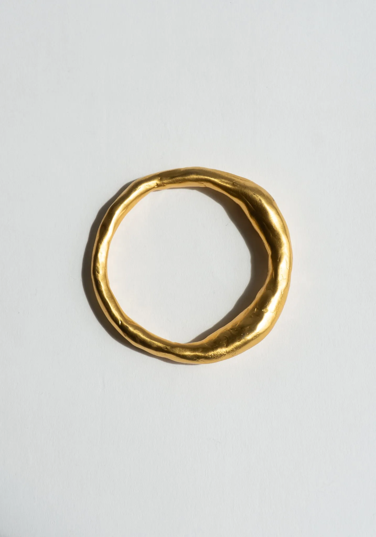 Guana Bangle in Gold