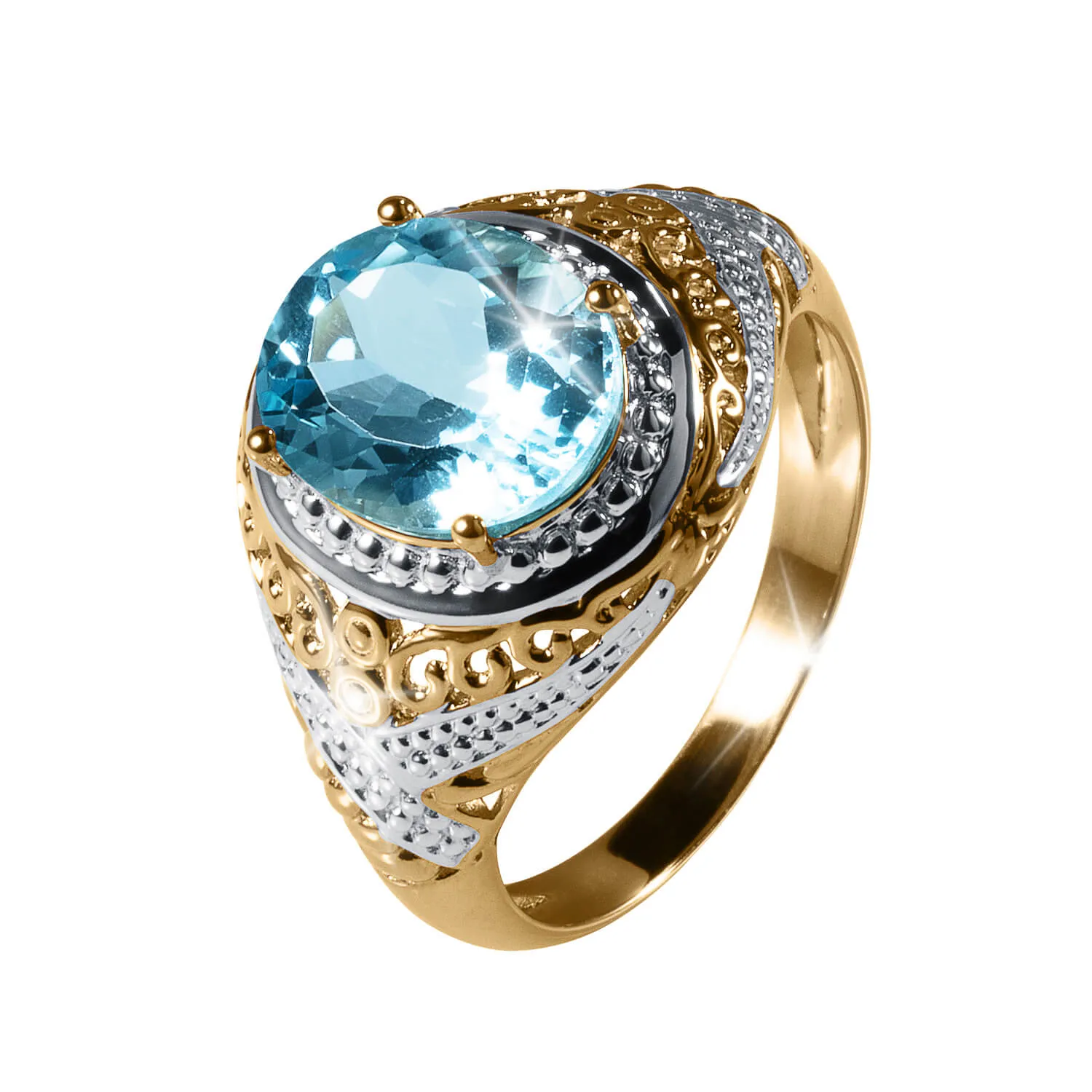 High Seas Topaz Men's Ring