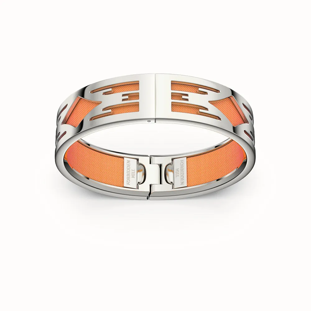 Ikat Bangle - Sunset Orange