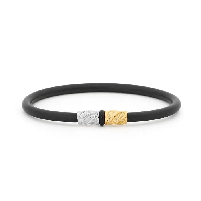 Indian Ocean Two Tone Bangle