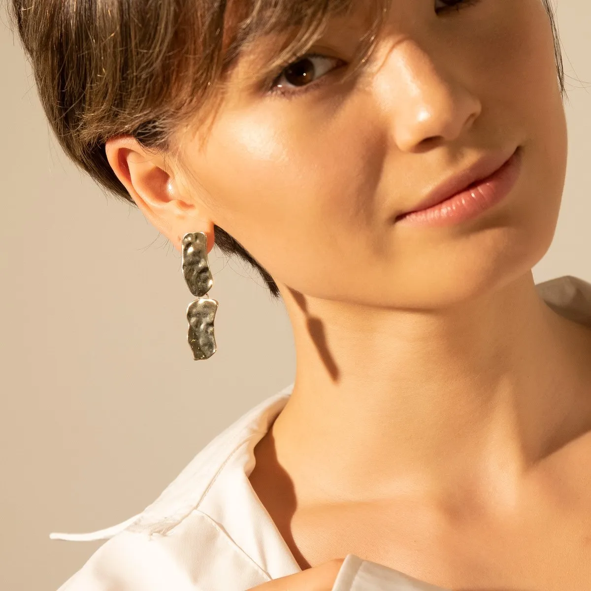 Irregular Drop Earrings