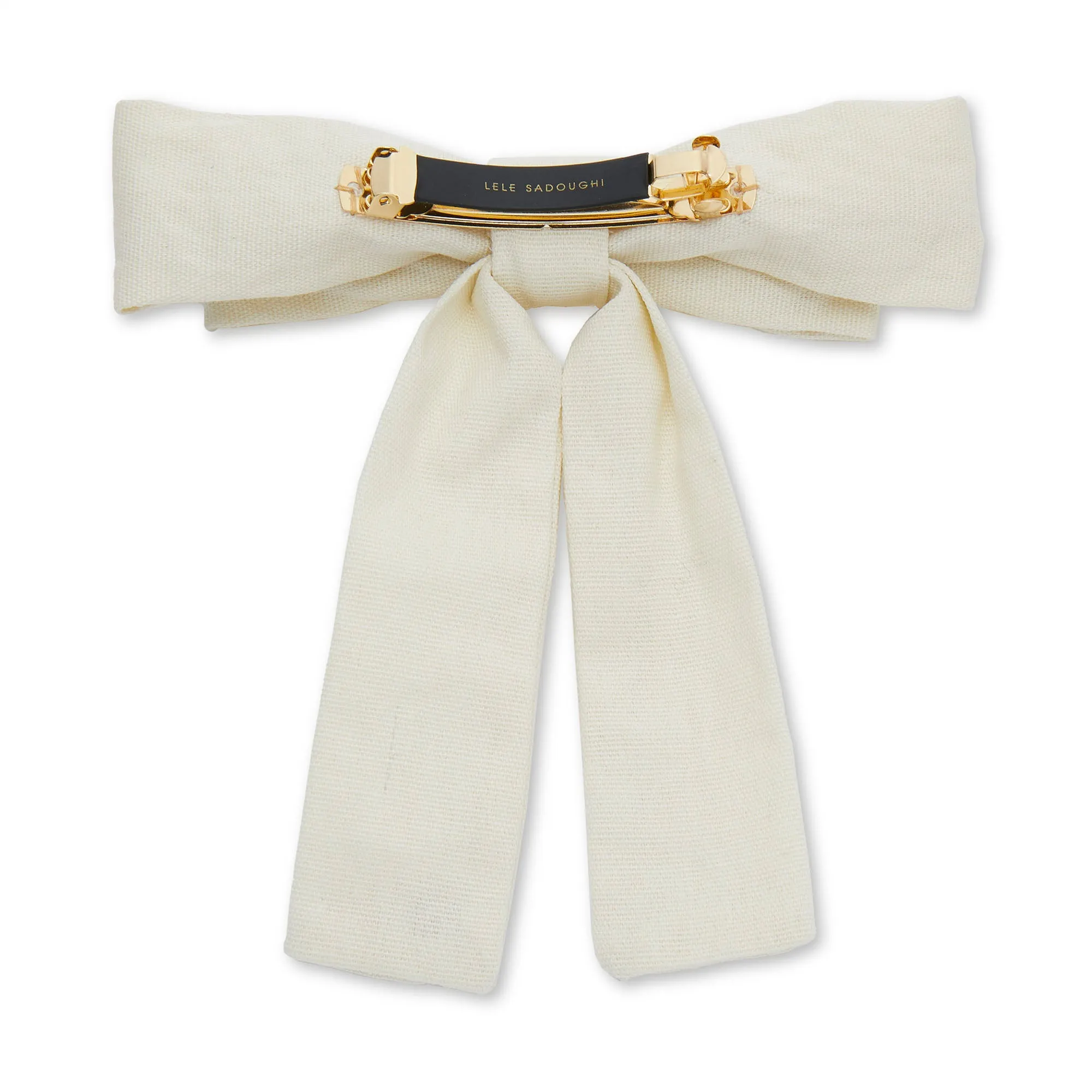 IVORY ANTOINETTE  BOW BARRETTE