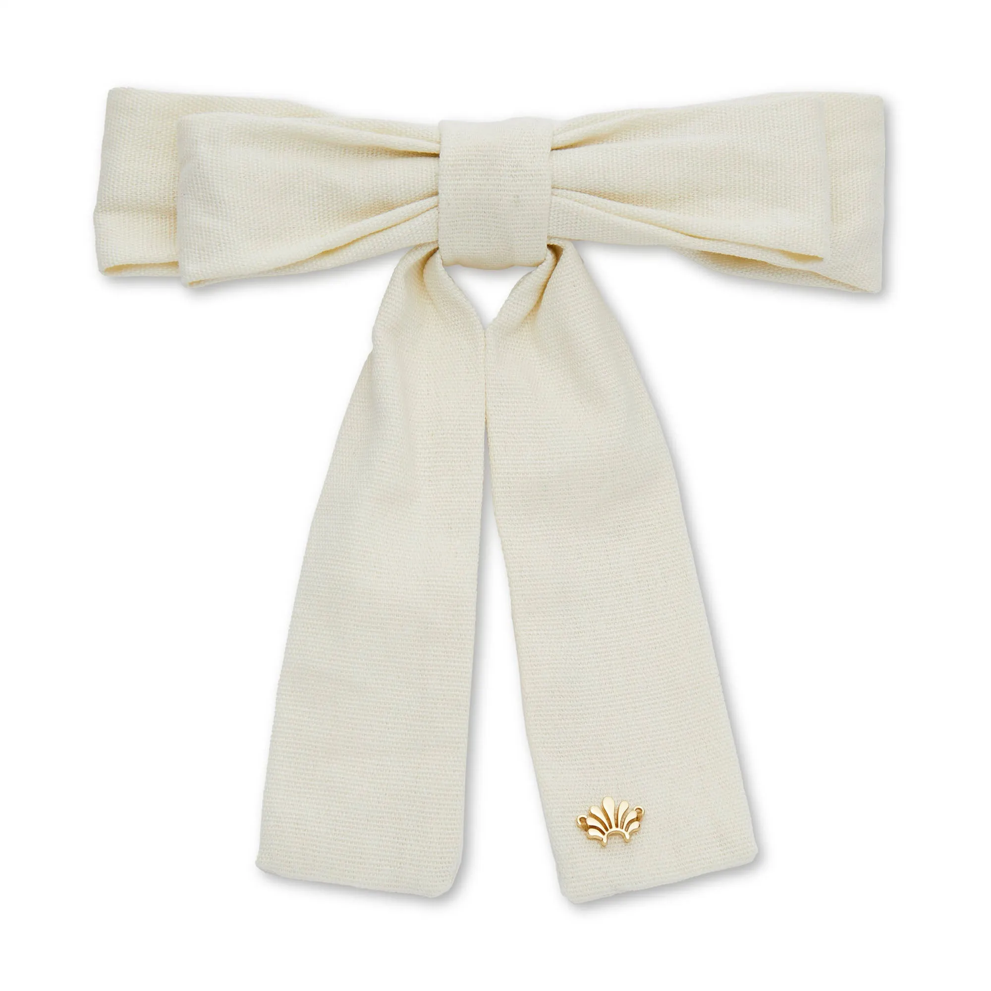 IVORY ANTOINETTE  BOW BARRETTE