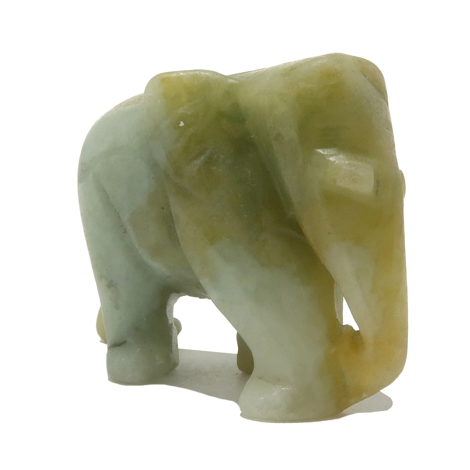 Jade Elephant Strength Spirit Majestic Jadeite Animal