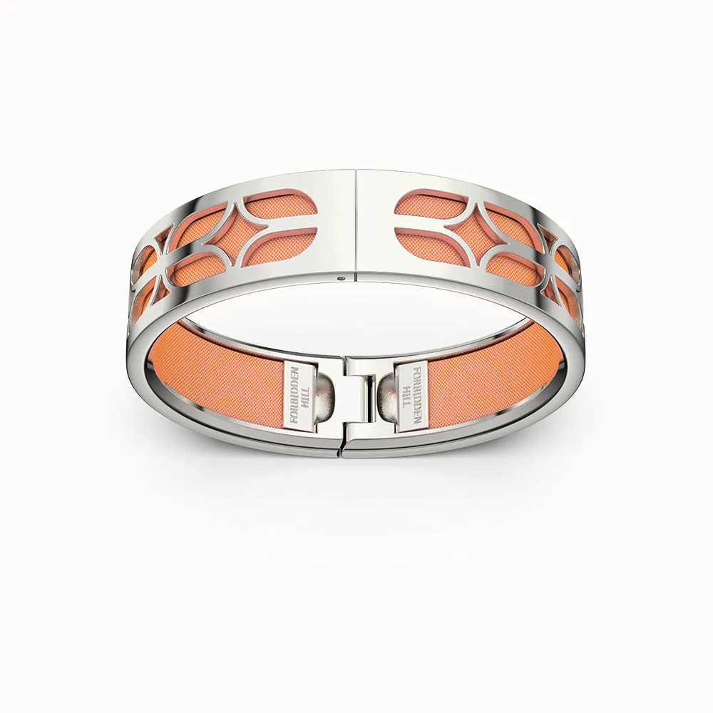 Kawung Bangle - Crossandra Orange