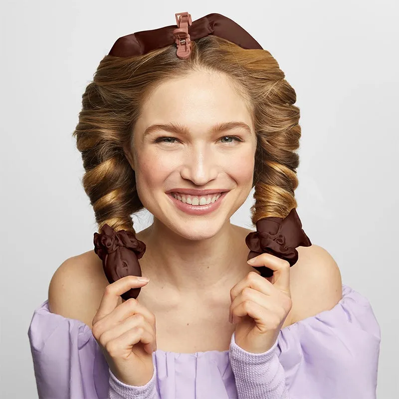 KITSCH | XL Heatless Hair Curler - Chocolate