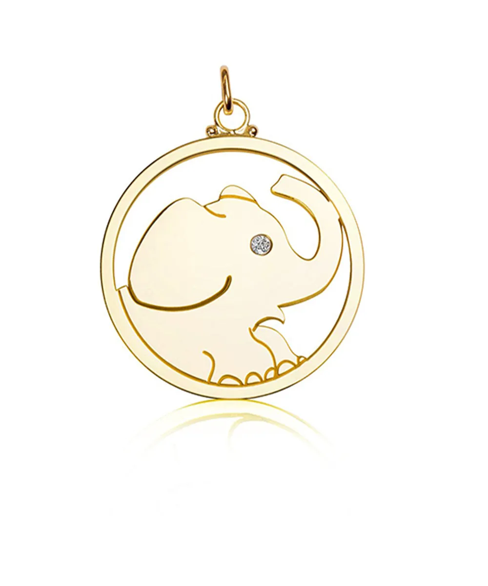 Large Elephant Pendant