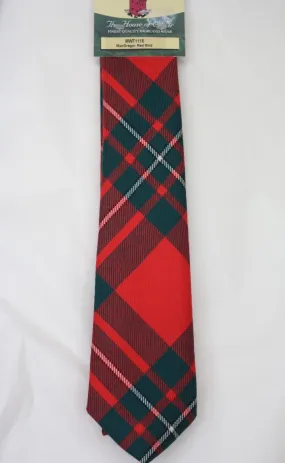 MacGregor Modern Red Tartan Tie