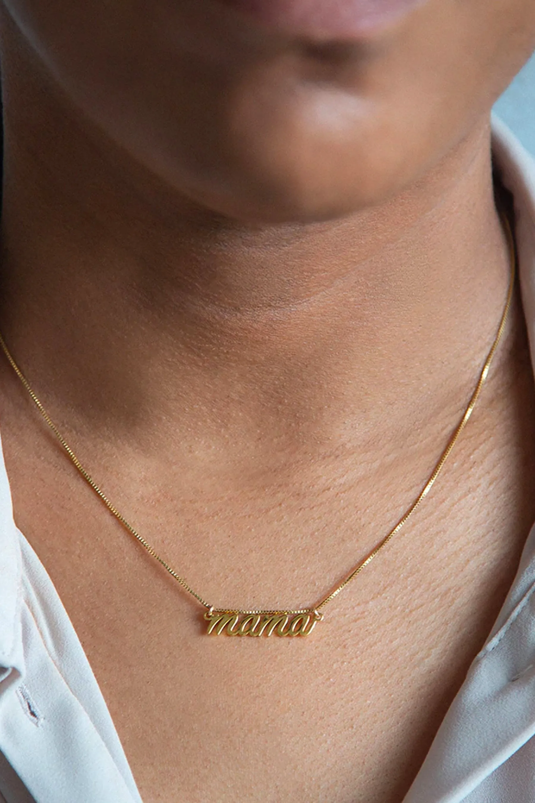 MAMA Gold Necklace