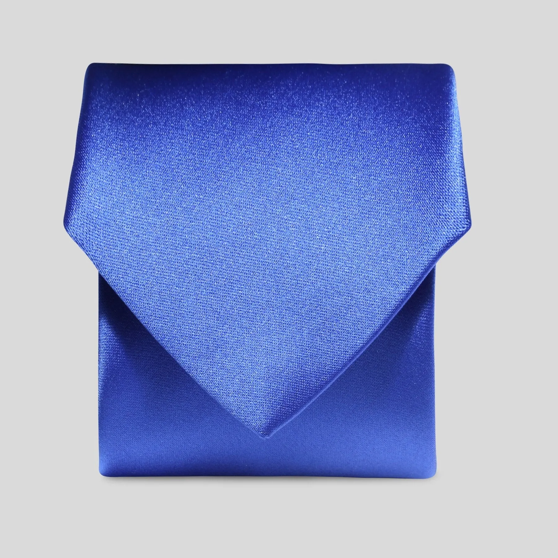 Mens Royal Blue Satin Tie