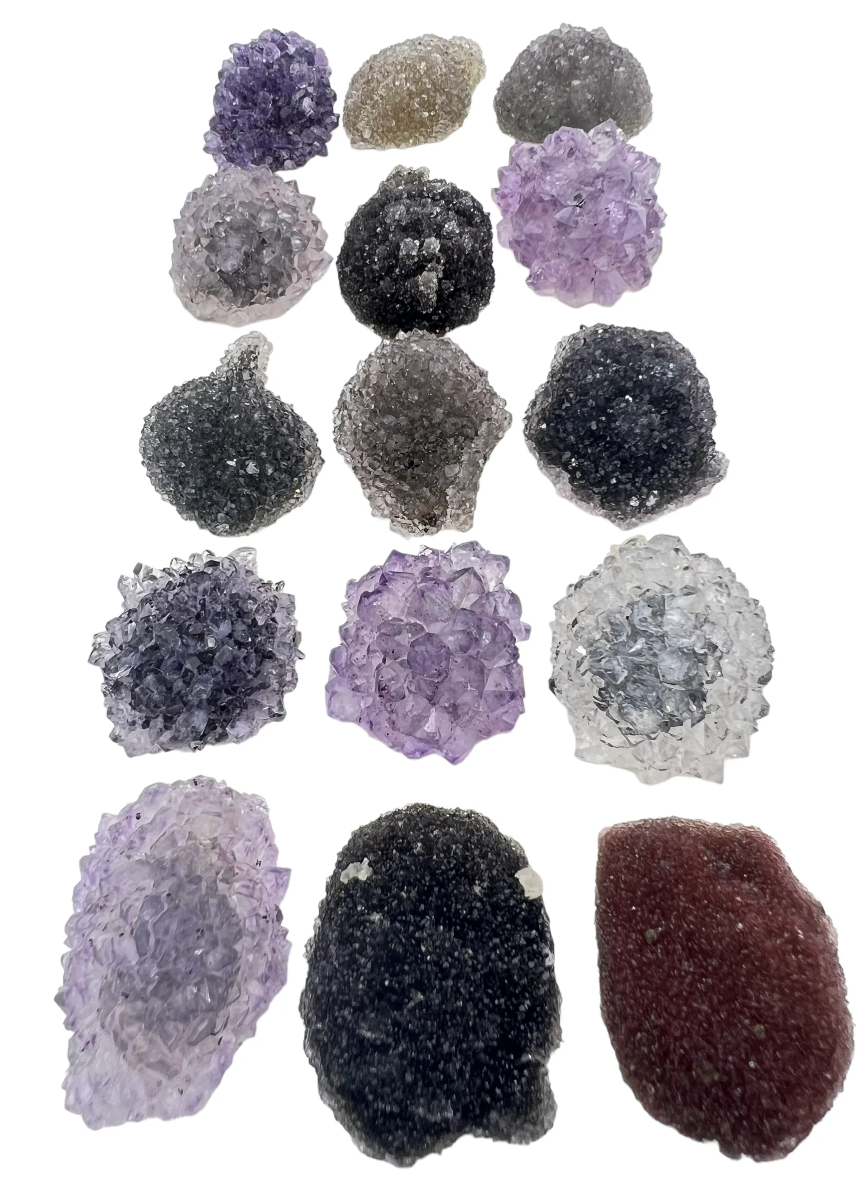 Natural Druzy Designer Freeform Cabochons From Uruguay 20-30mm (Select one Stone)