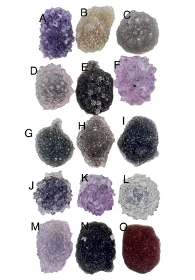 Natural Druzy Designer Freeform Cabochons From Uruguay 20-30mm (Select one Stone)