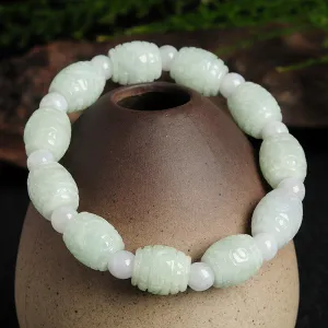 Natural Jade Bracelet Jadeite Bracelet BT118