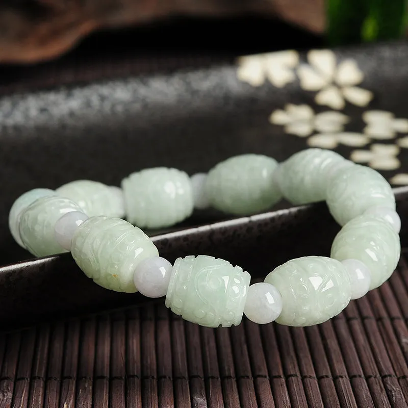 Natural Jade Bracelet Jadeite Bracelet BT118