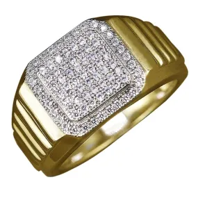 Odyssey Men's Gold Ring