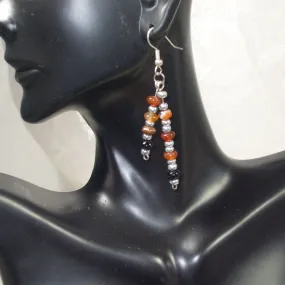 Ofelia Jasper Bead Dangle Earrings