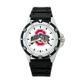 Ohio State University Mens Option Watch - Chronograph - Rubber Strap