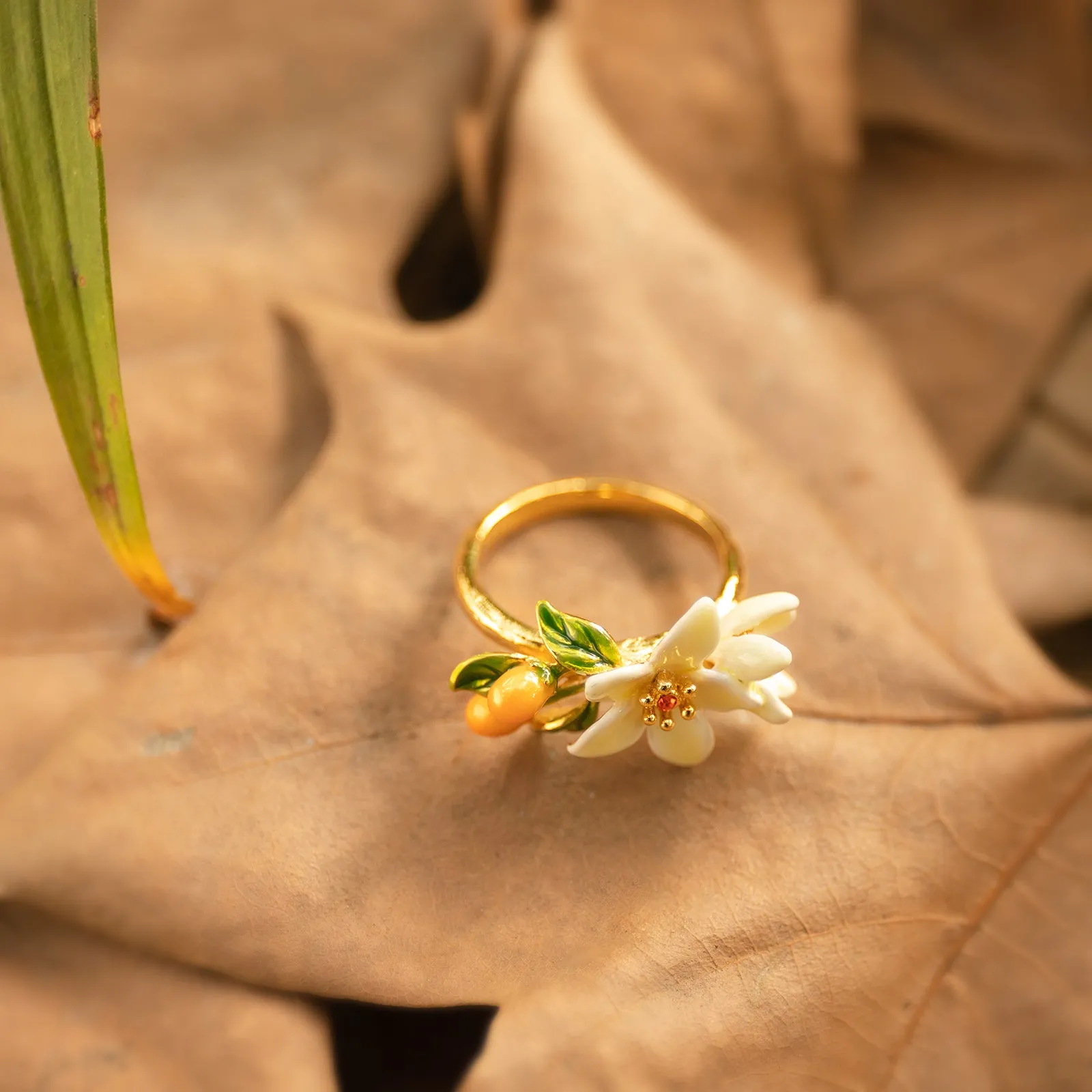 Orange Blossom Ring