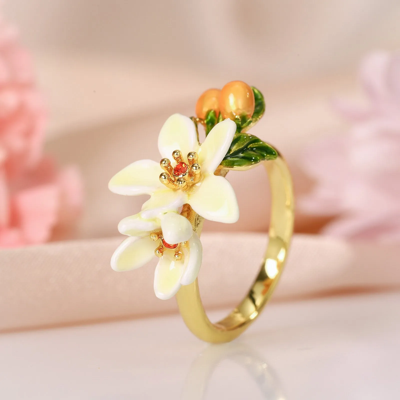 Orange Blossom Ring