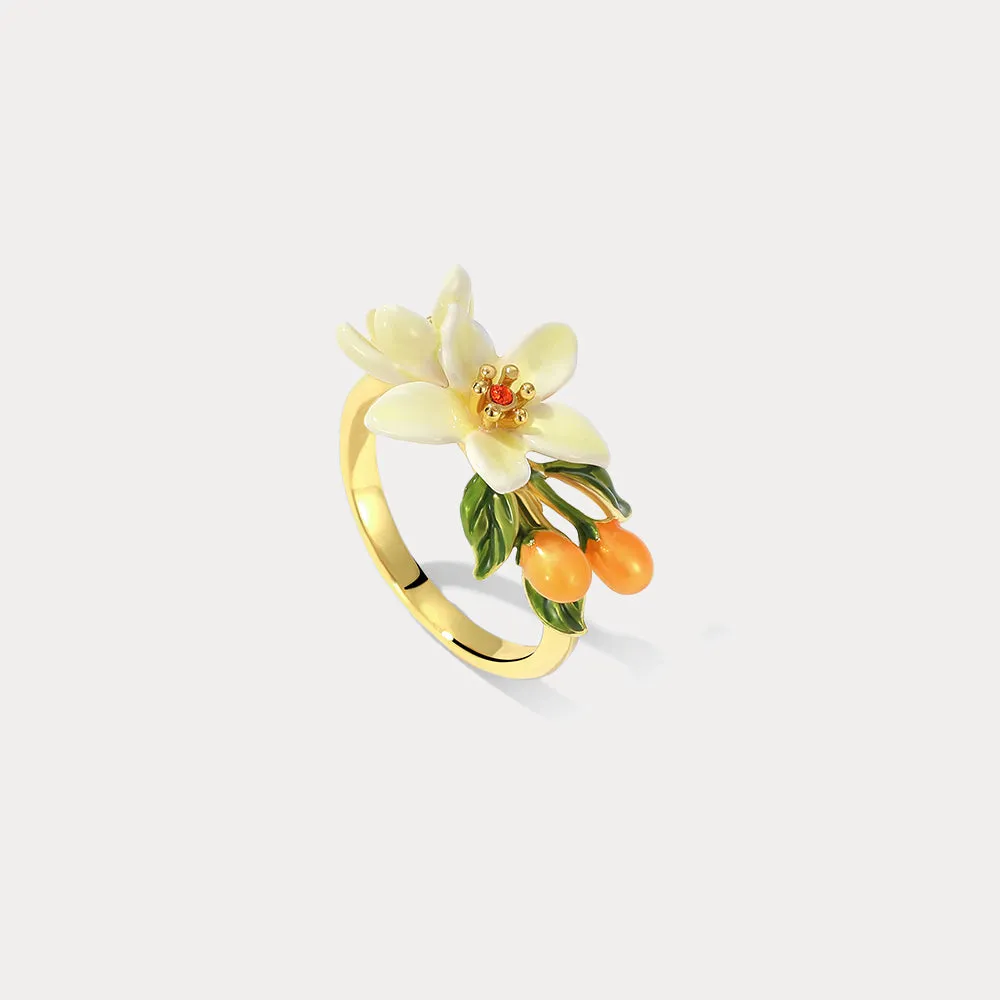 Orange Blossom Ring