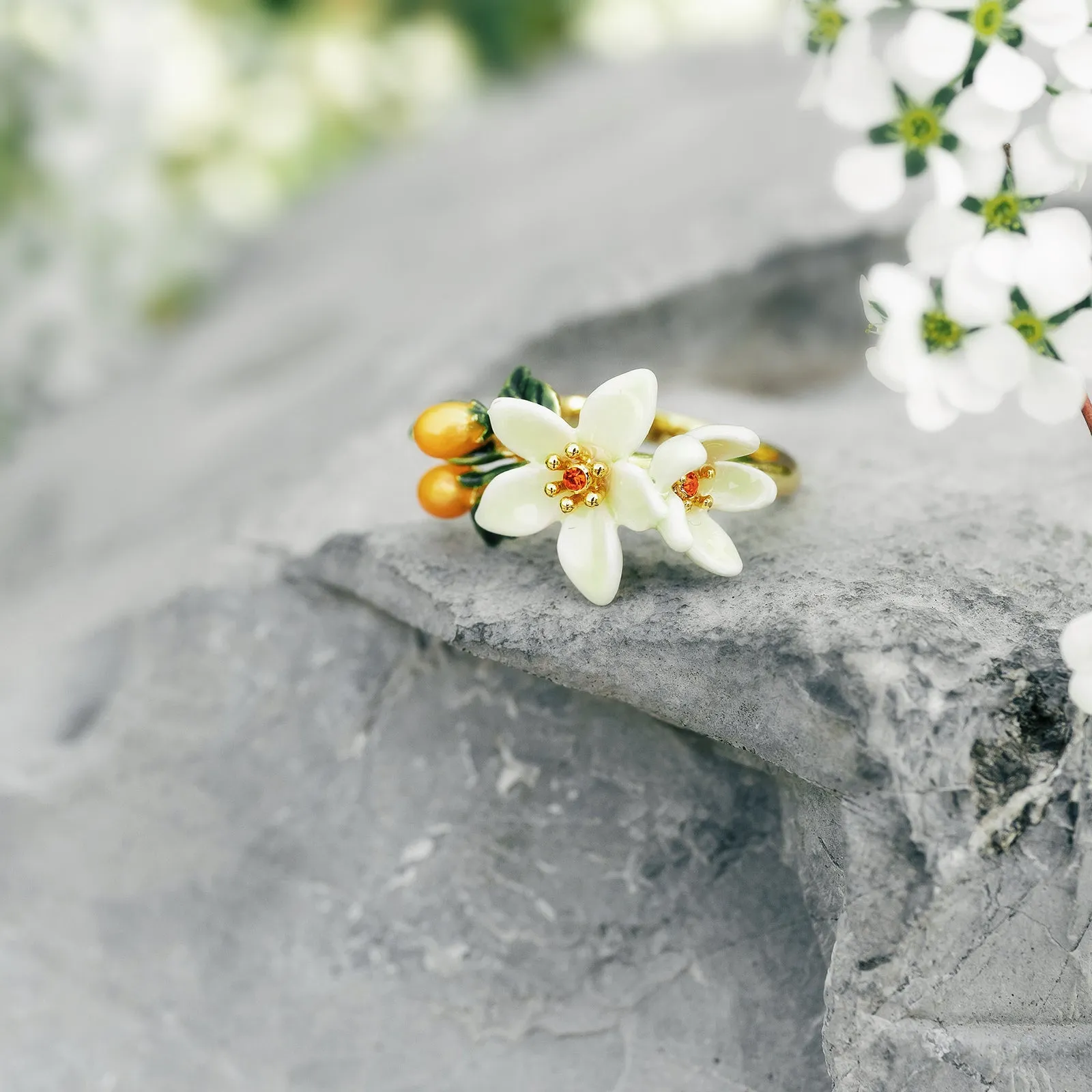 Orange Blossom Ring